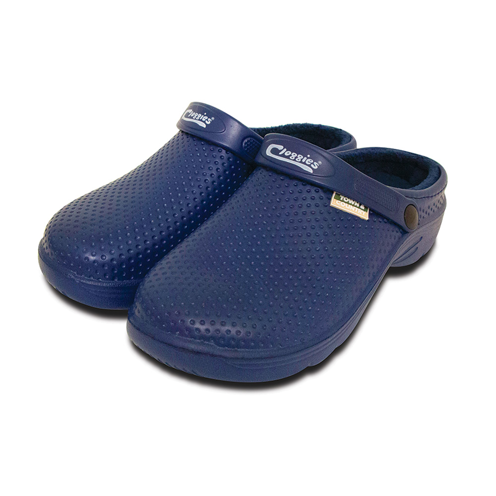 Town and Country - Fleecy Cloggies® Navy